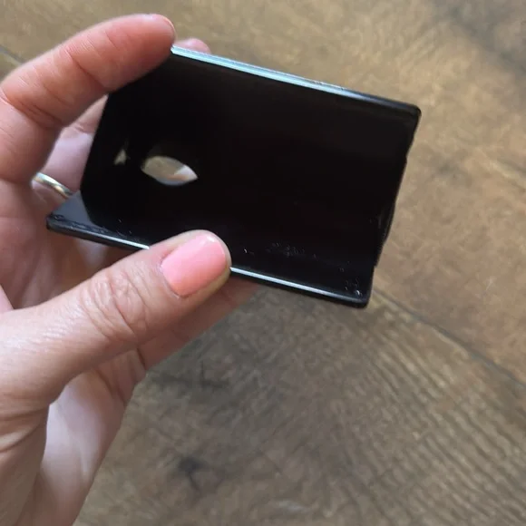 Rugged Metal Wallet with Black Strap - Picture 3 of 3